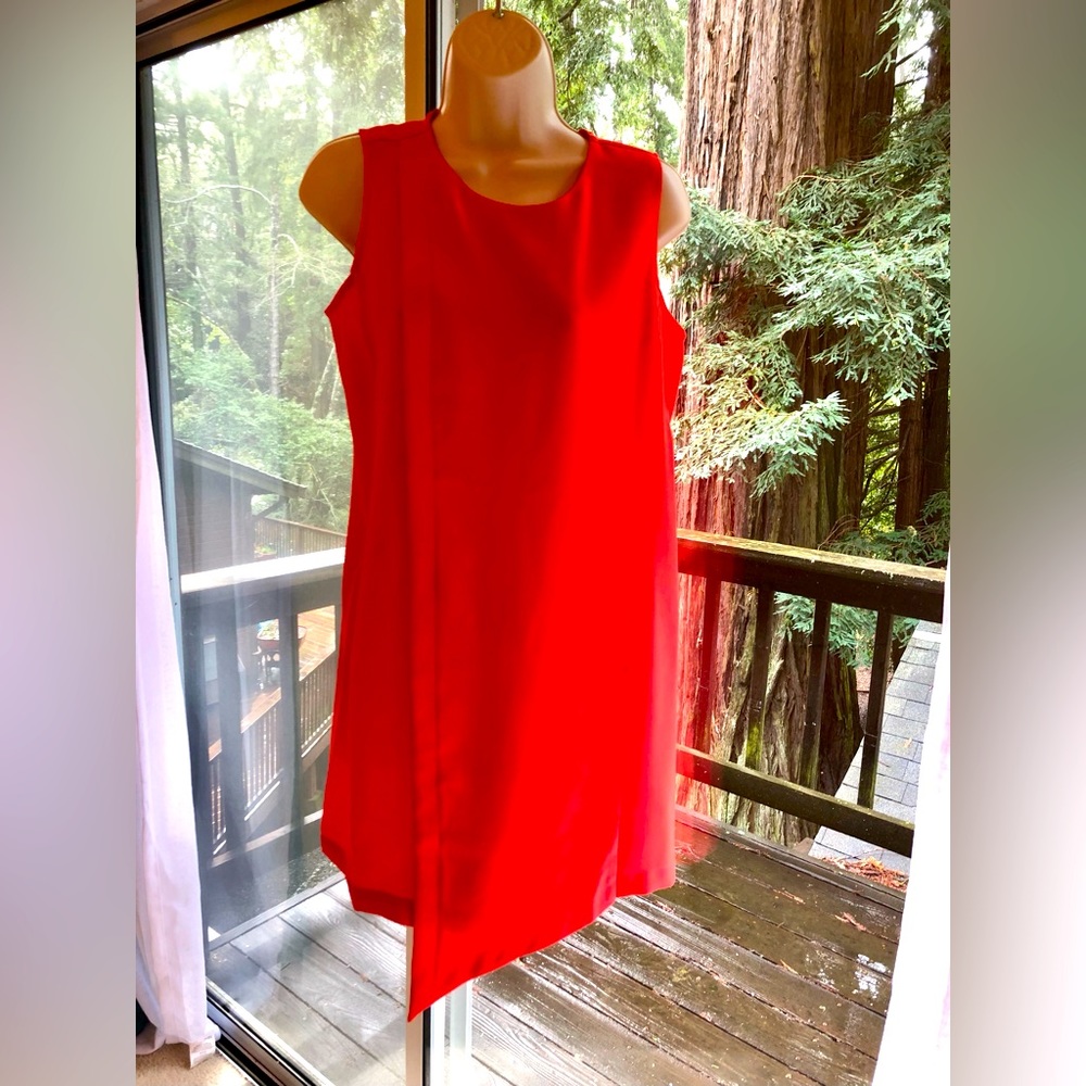 NWOT bright vibrant orange dress or tunic